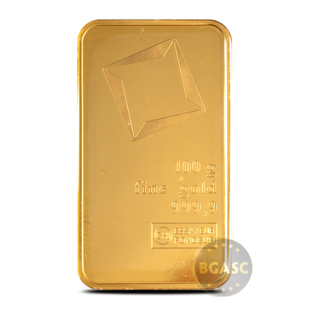 100 Gram Valcambi Gold Bar (New w/ Assay) l BGASC™