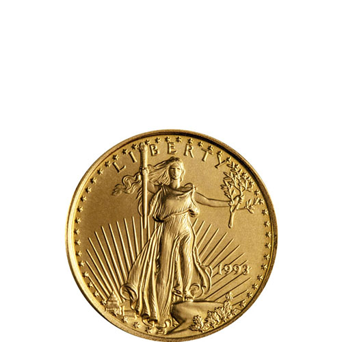 1993 1/10 oz American Gold Eagle Coin