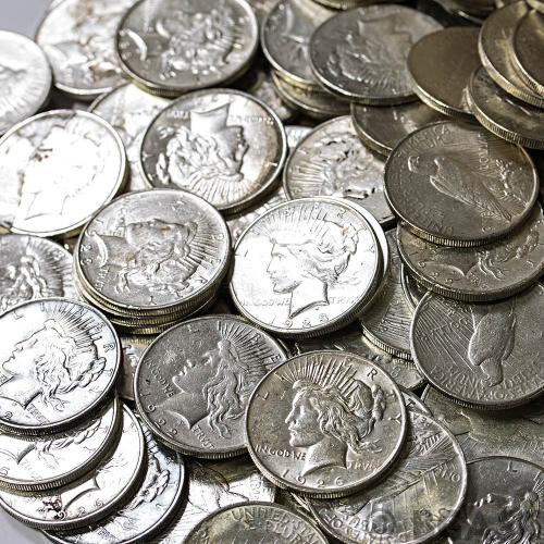 Peace Silver Dollar Coin (Cull) l BGASC™